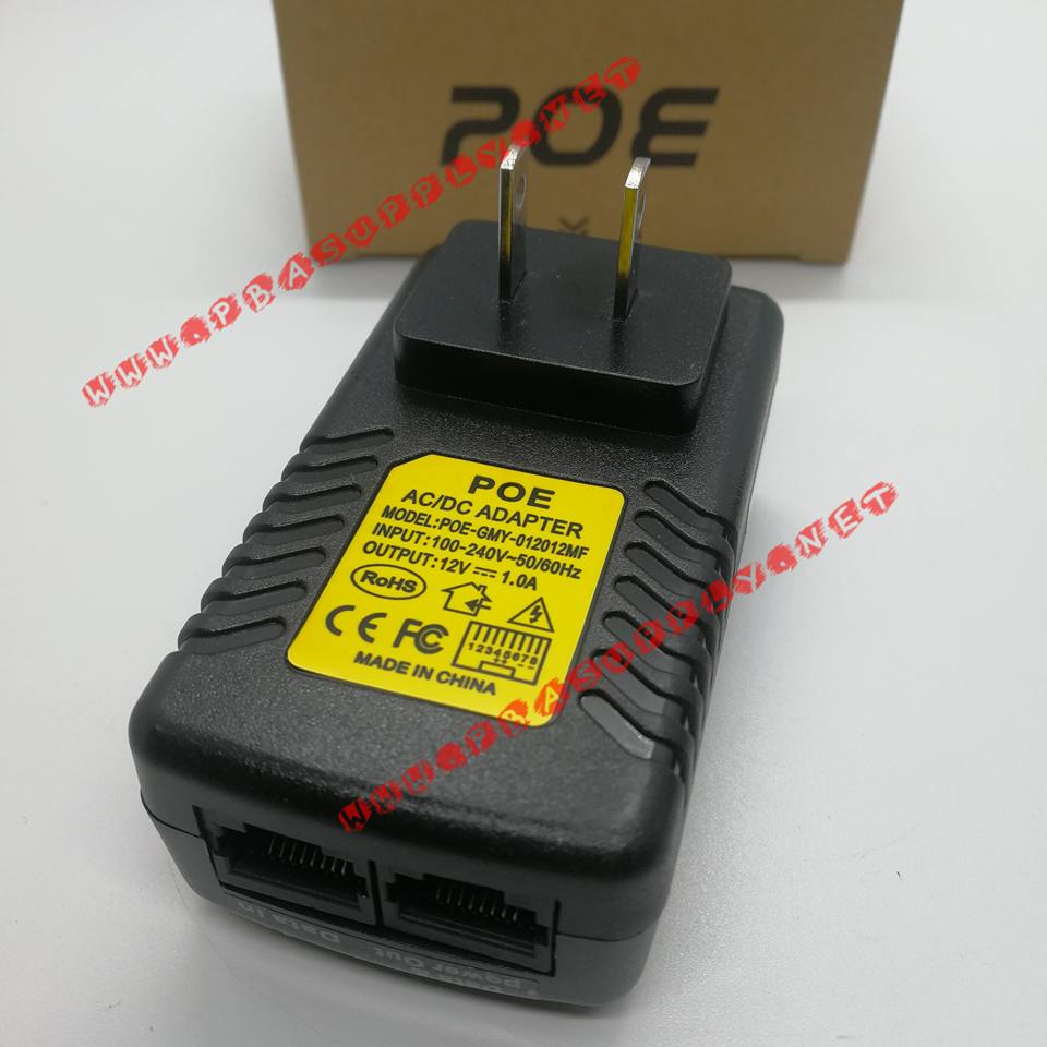 POE Injector and Splitter, POE Adaptor Cable DC 12V 24V 48V - ขาย Arduino  อุปกรณ์ฯ ,ESR meter 18650 : Inspired by LnwShop.com